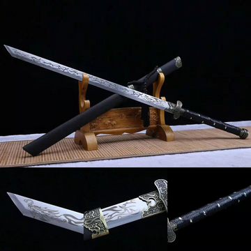 The Rongufeijushao Handmade Ninjato Manganese Steel-Romance of Men
